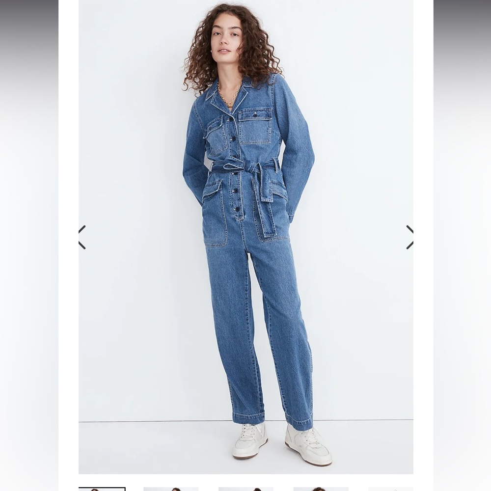 NWT Madewell denim coveralls